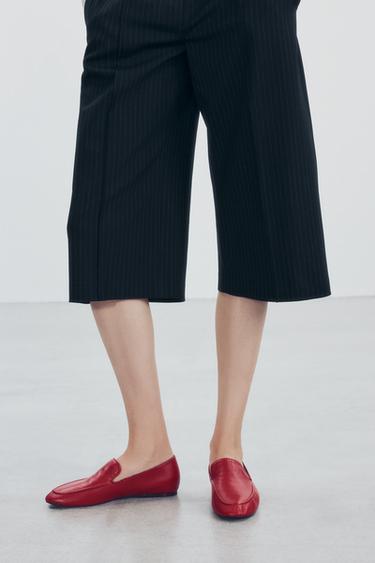 LEATHER LOAFERS — Red 2