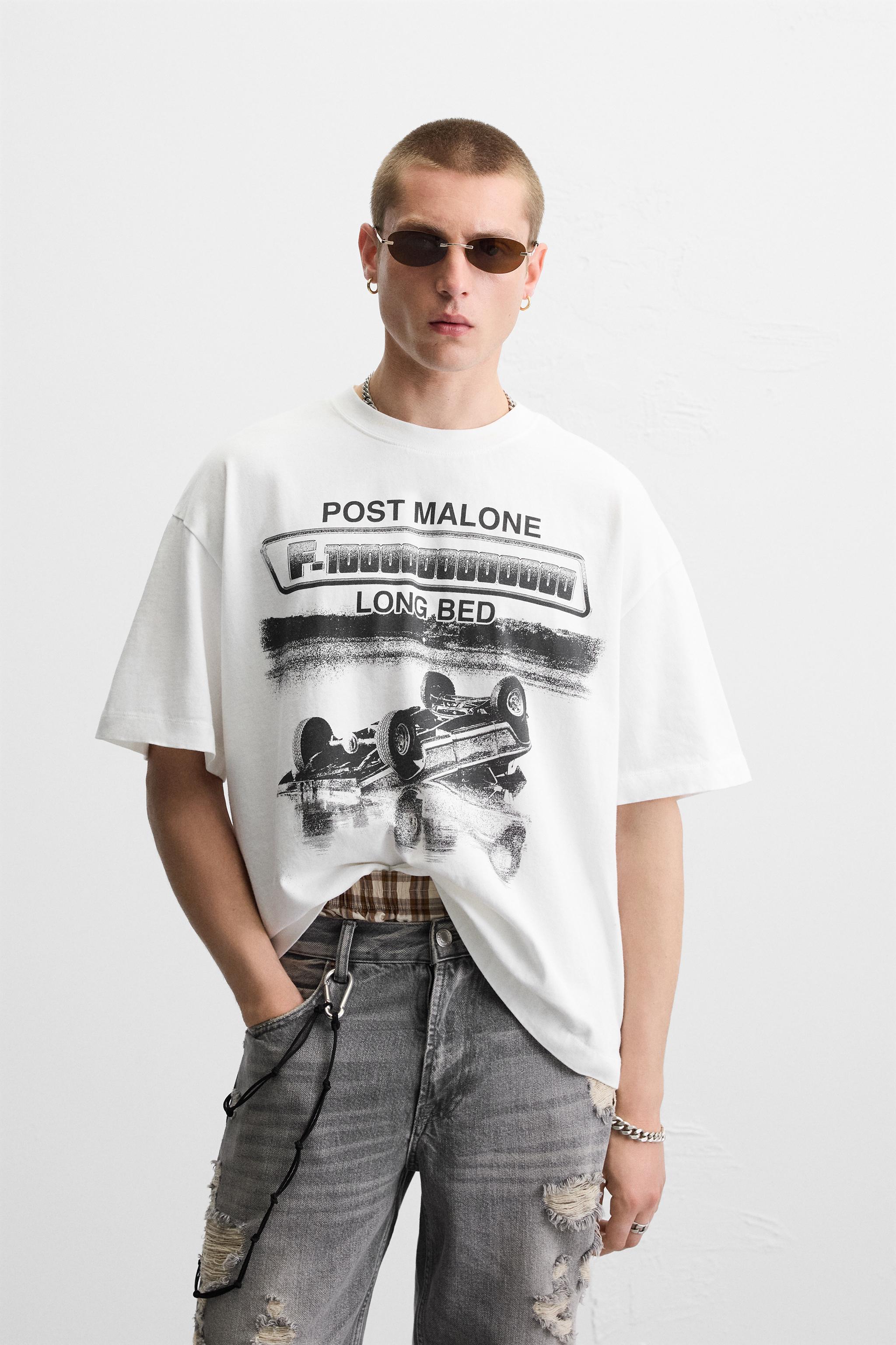ポスト・マローン™ グラフィックTシャツ - カーボングレー