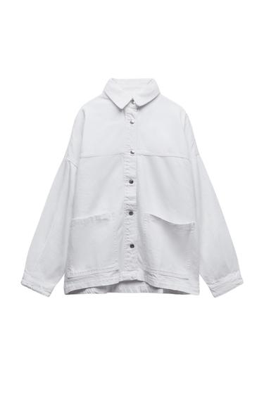 OVERSIZED DENIM OVERSHIRT