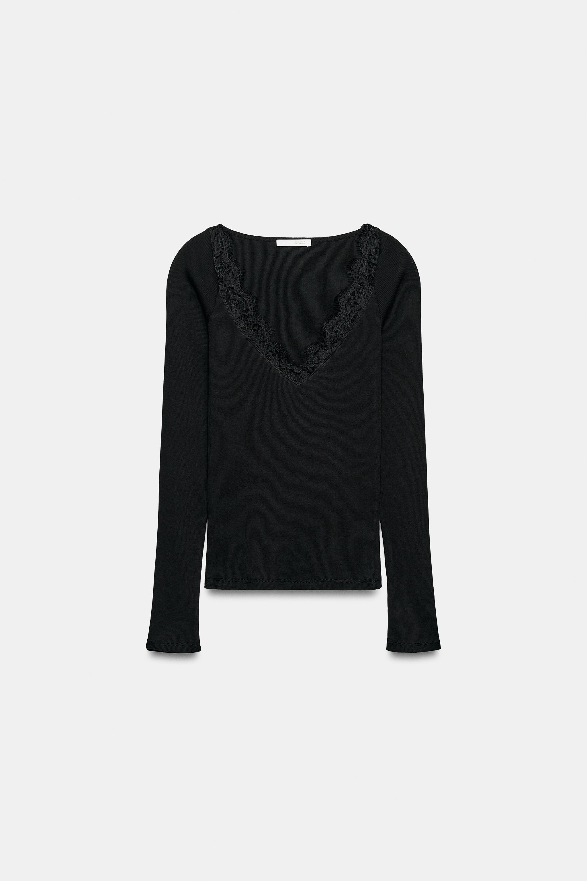 RIBBED COMBO T-SHIRT