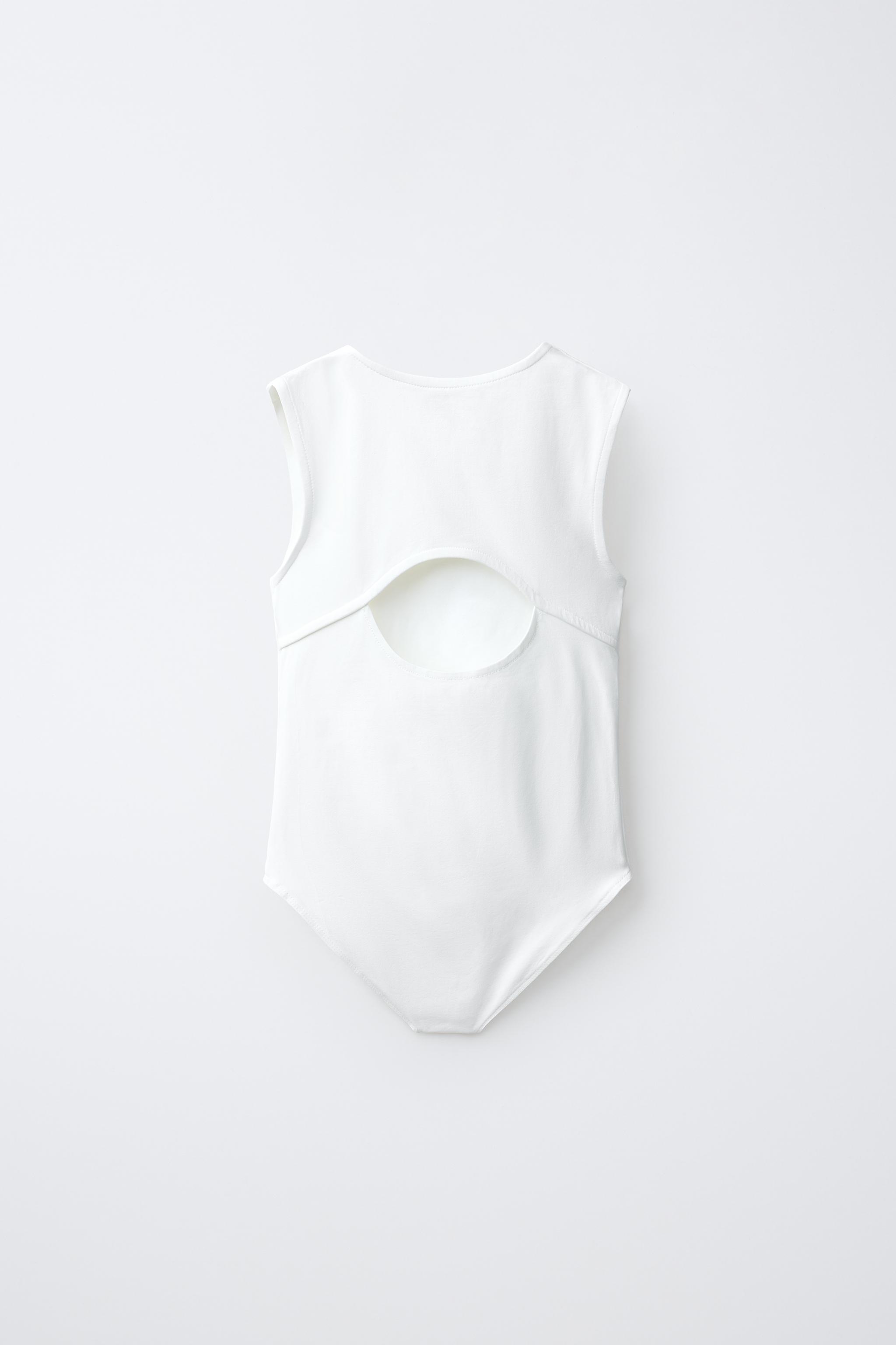 BODY EN POLYAMIDE CUT OUT