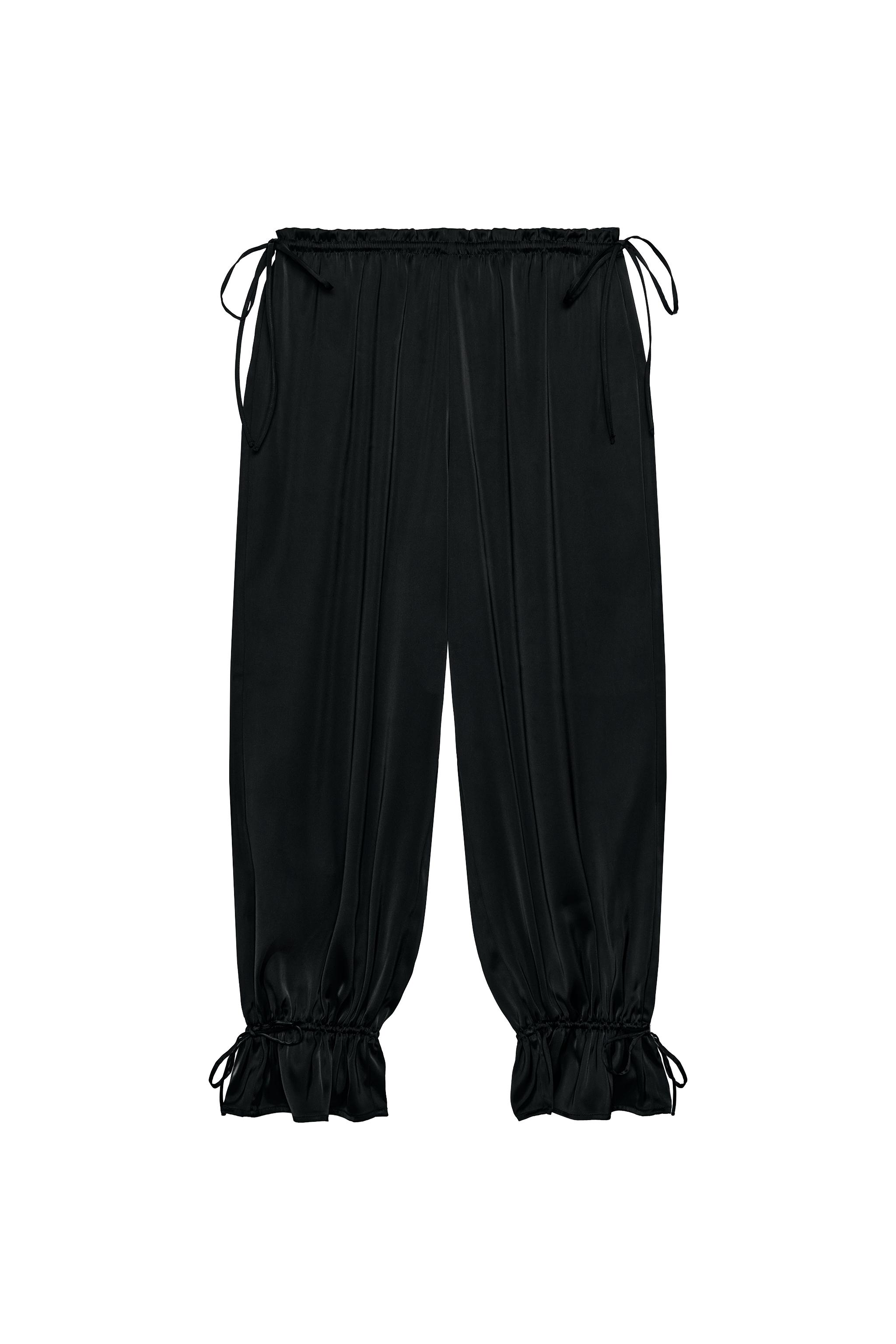 PANTALON BOUFFANT AVEC NŒUDS