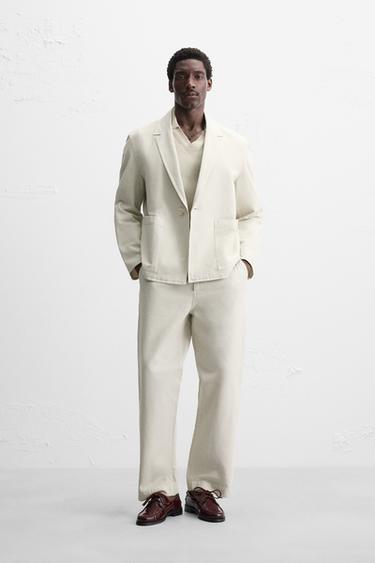 RELAXED FIT SUIT -  by Zara