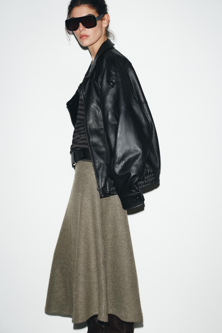 SOFT A-LINE SKIRT