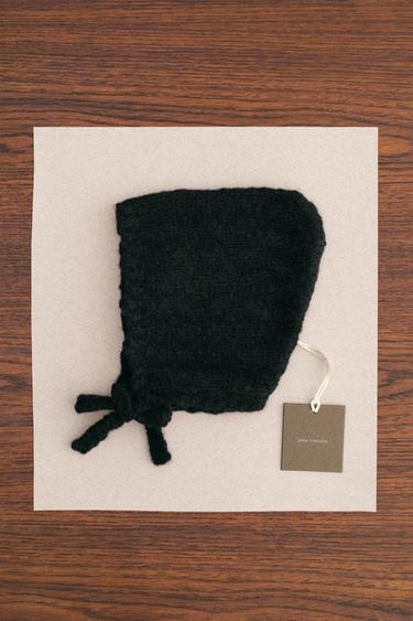 ZARA TIMELESS - WOOL BONNET - Black by Zara