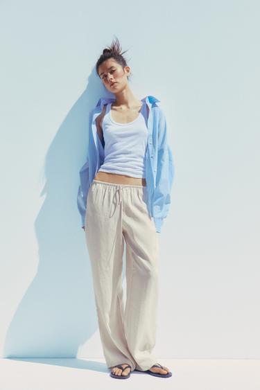 FLOWING TROUSERS - Ice by Zara - Image 0