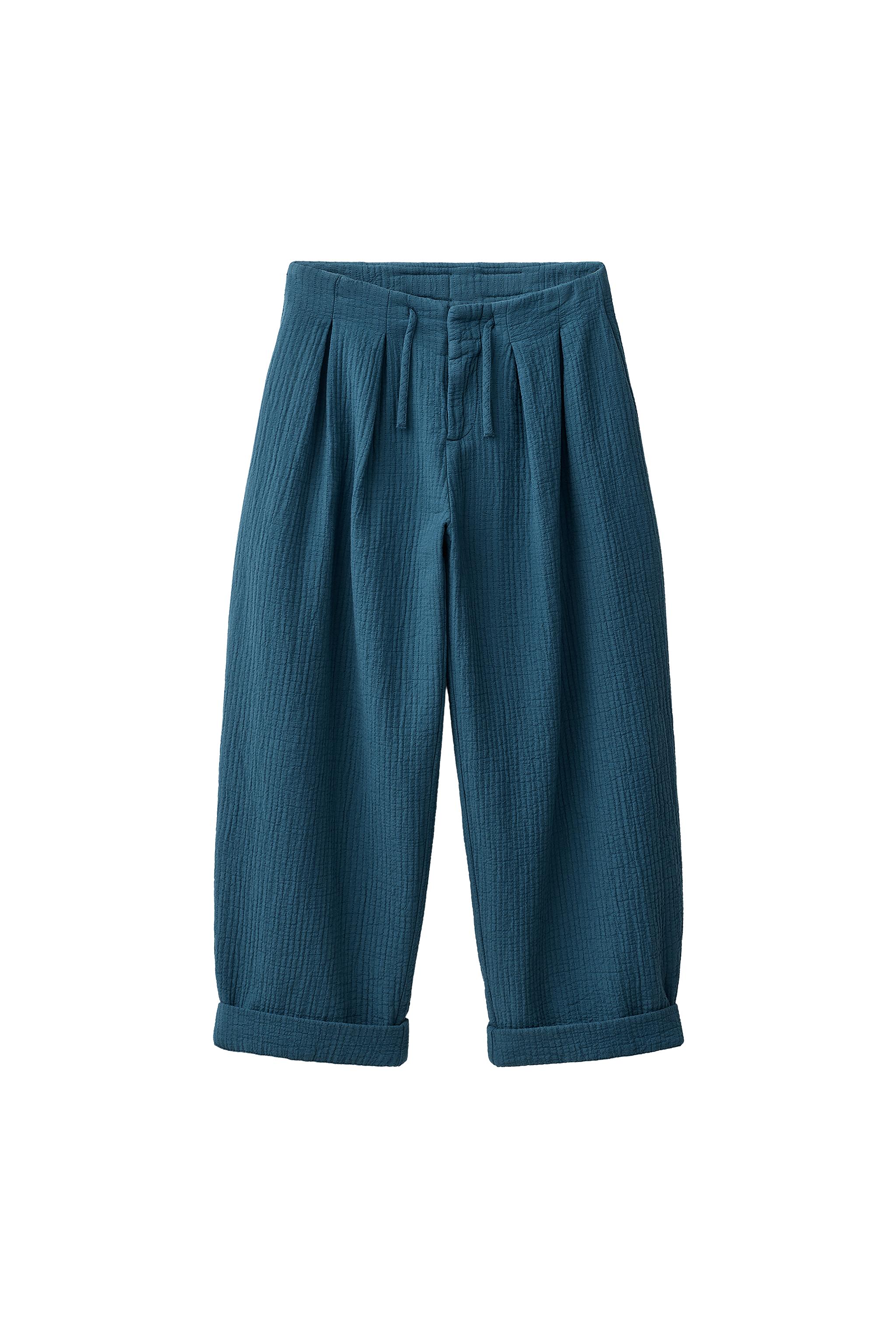 TEXTURED BALLOON PANTS - Bluish | ZARA United States