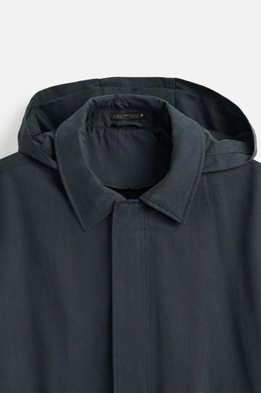 2-IN-1 WATER-REPELLENT PARKA - Petrol blue de Zara - Image 11