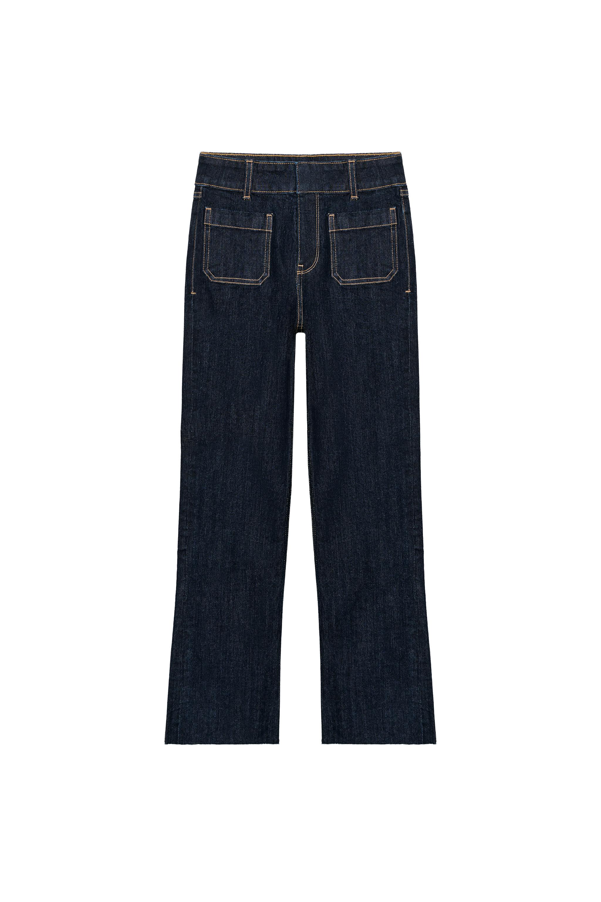 JEANS Z1975 MINI FLARE TIRO ALTO