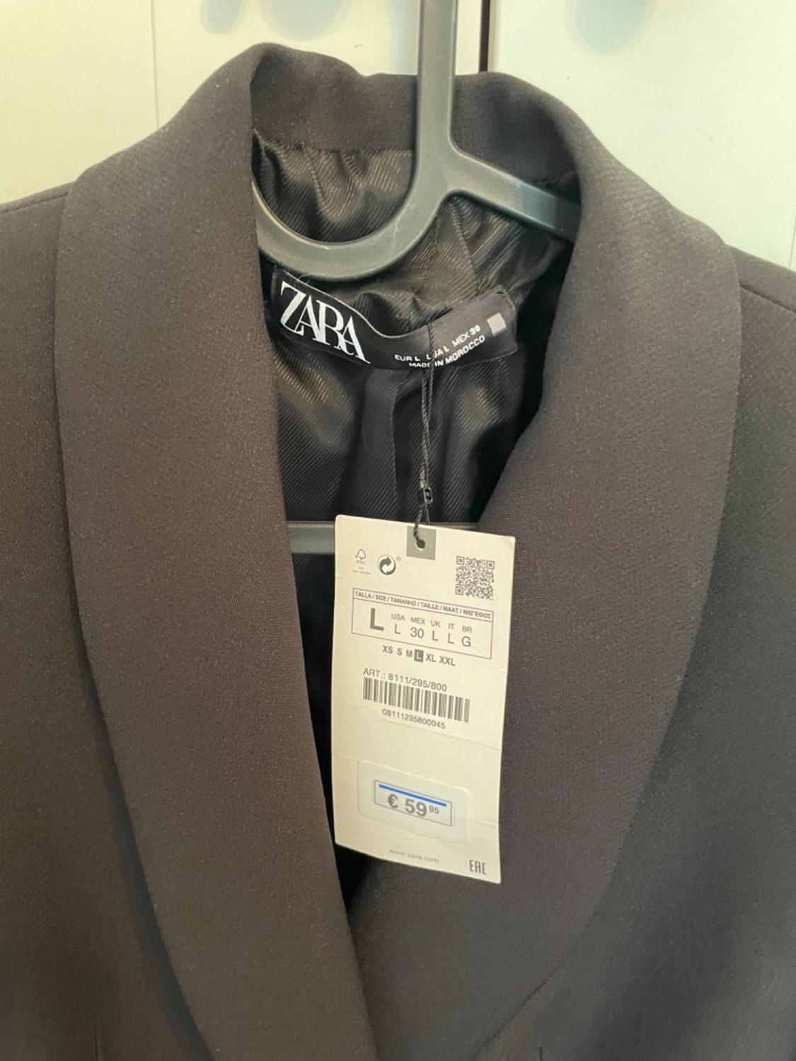 DOUBLE-BREASTED BUTTONED BLAZER - Image 3