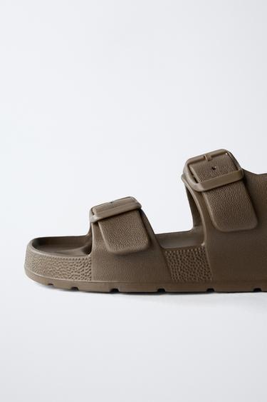 POOL SANDALS - Brown by Zara - Image 4