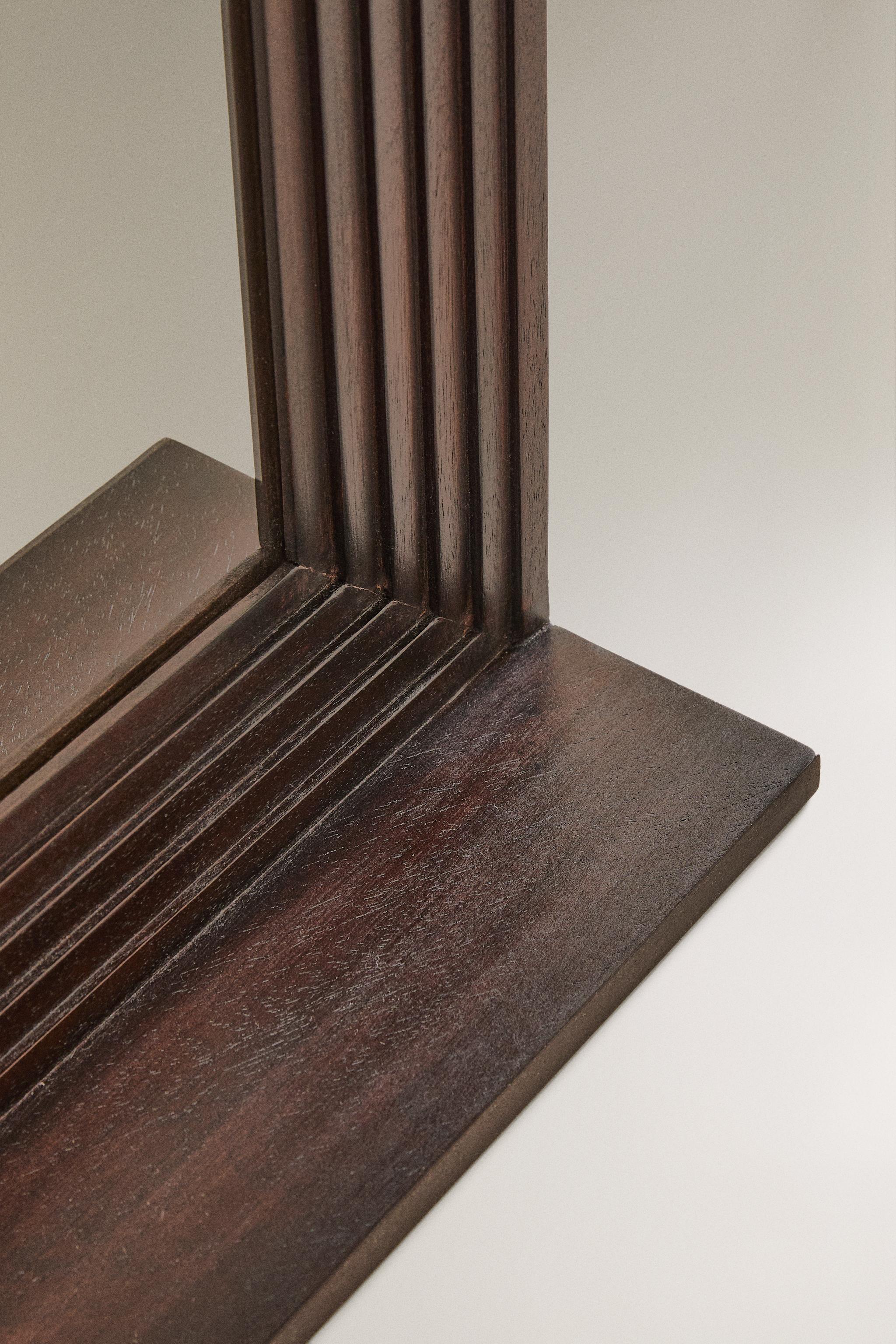 ウッド ウォールミラー - ライトベージュ | ZARA Japan / 日本