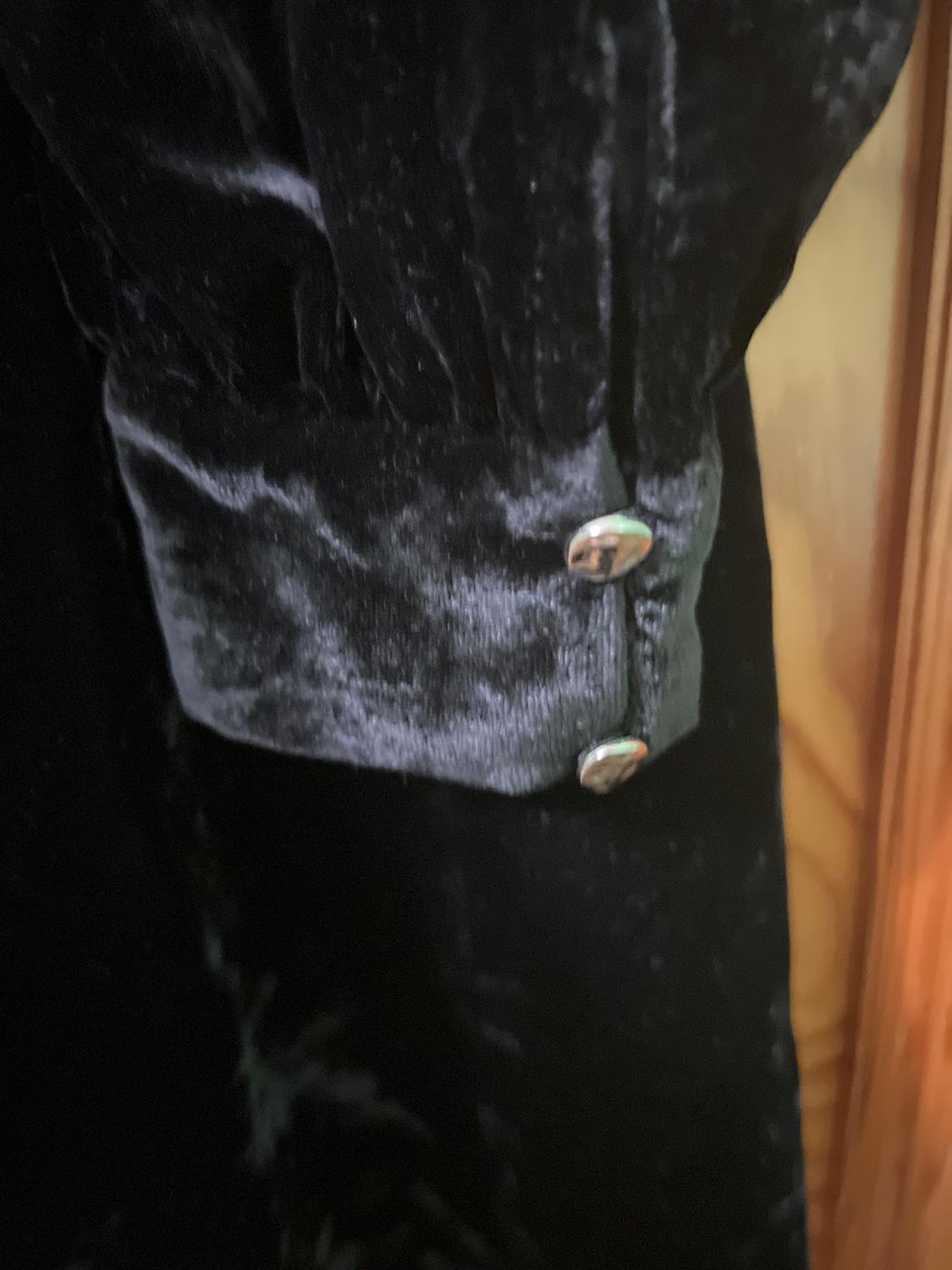 SHORT VELVET DRESS - Image 4