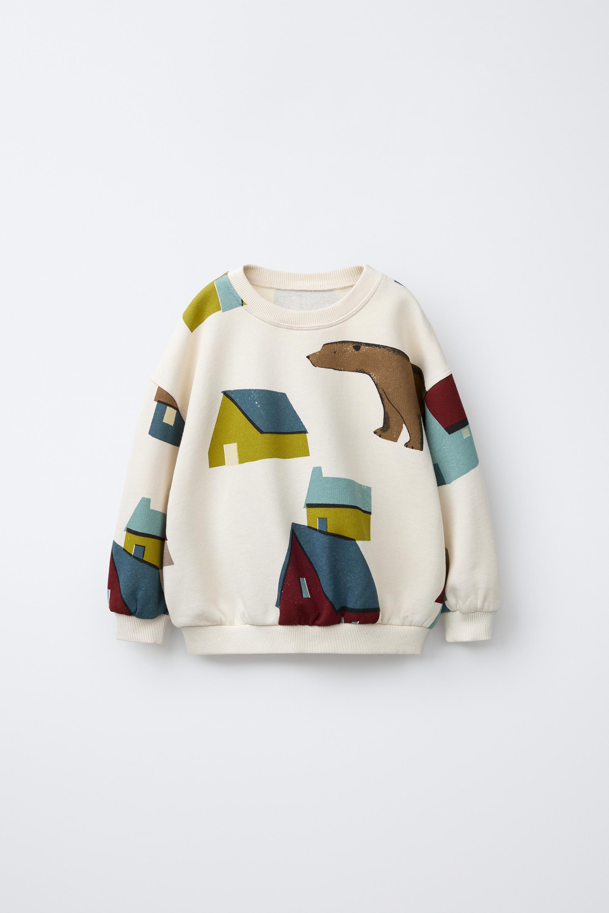HOUSE PRINT SWEATSHIRT