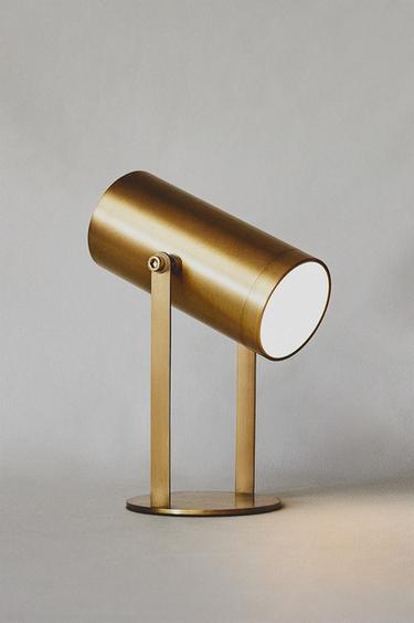 LAMP | USB RECHARGEABLE TABLE SPOTLIGHT - Bronze by Zara