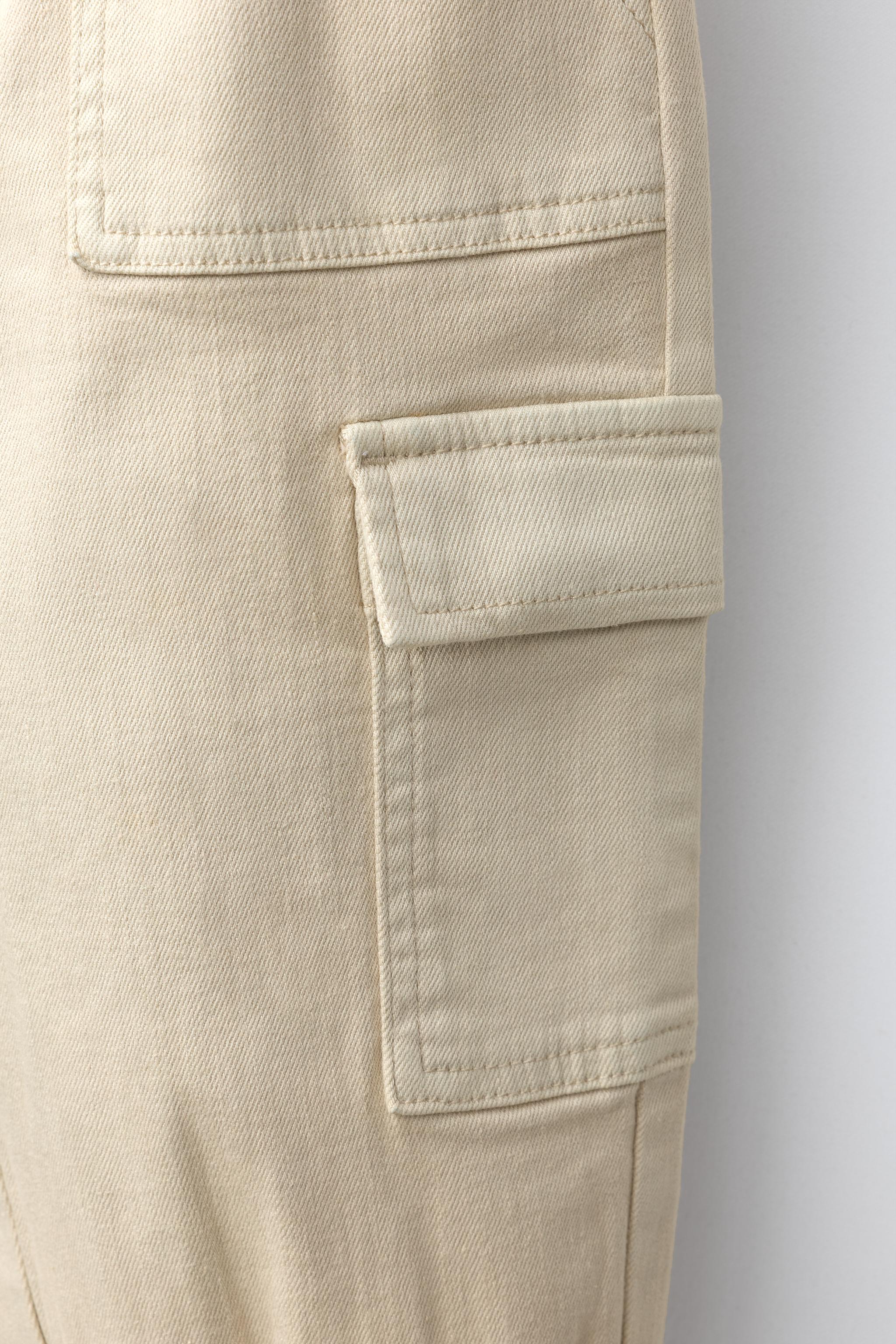 Детские брюки Zara CARGO TWILL PANTS — фото 4