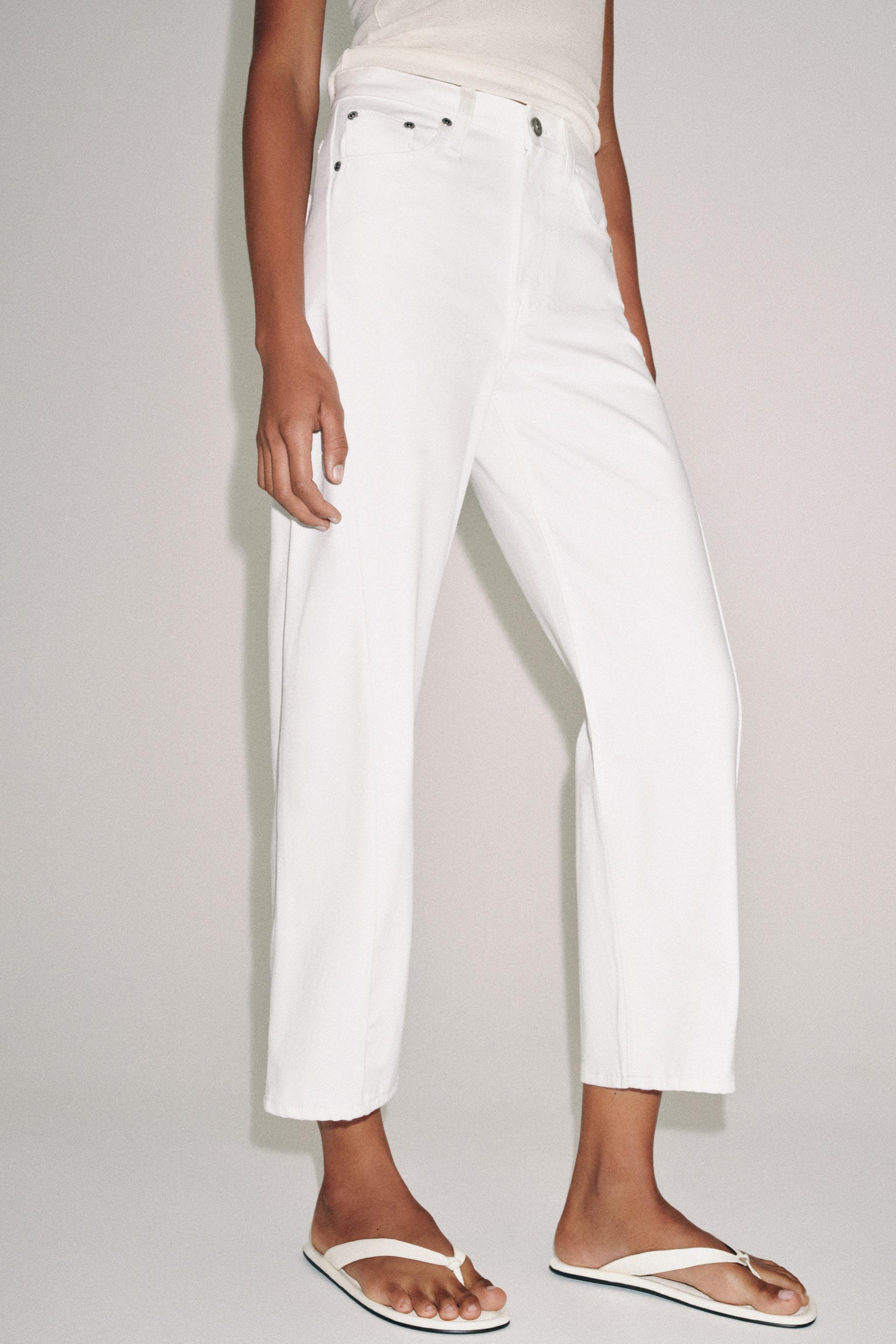 ZW COLLECTION MID-RISE RELAXED ANKLE JEANS
