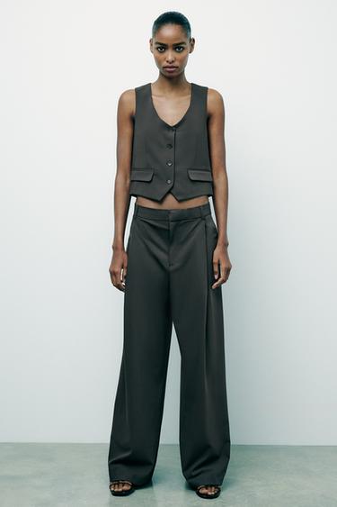 CONJUNTO COLETE E CALÇA - Ouro da Zara