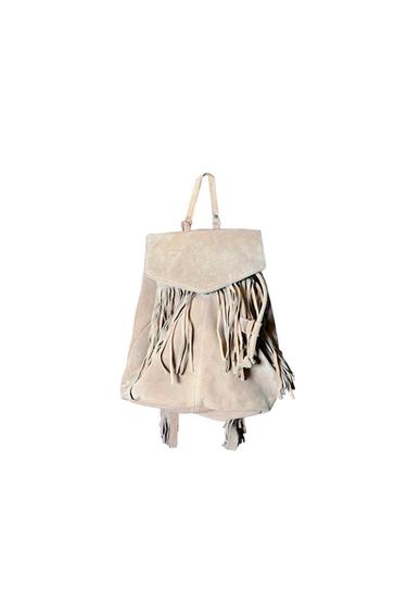 SUEDE BOOKBAG MEDIUM