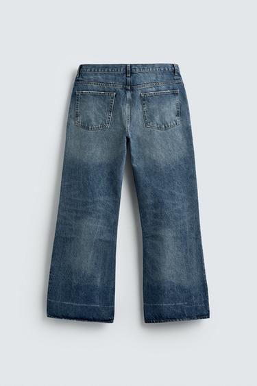 JEAN COUPE ÉVASÉE LARGE - Bleu moyen de Zara - Image 7