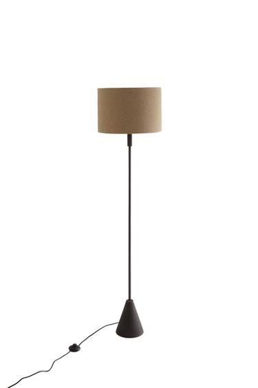METAL FLOOR LAMP - Black by Zara