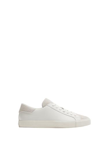 LEATHER TRAINERS