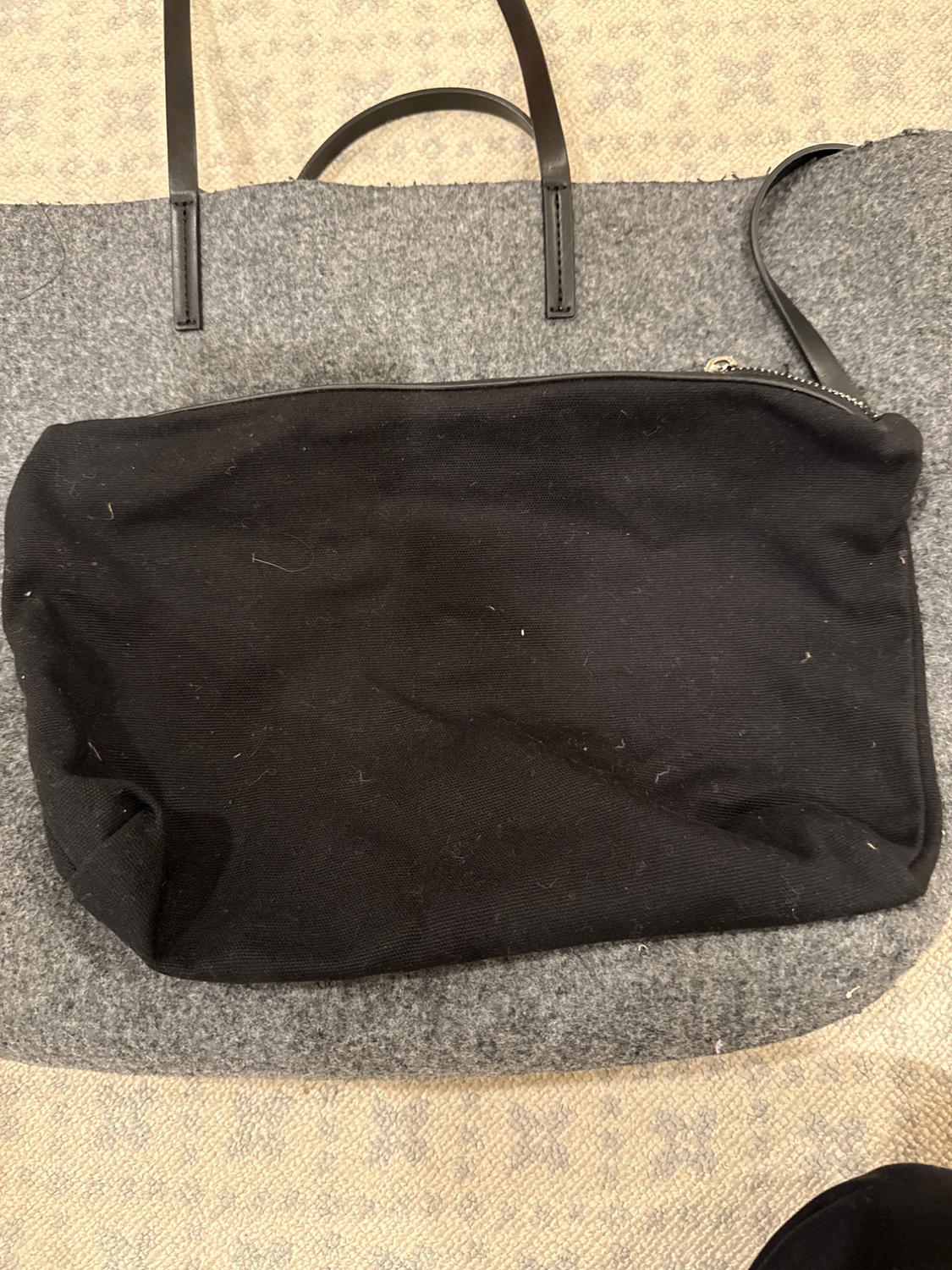 GRAY FELT BAG - Image 4