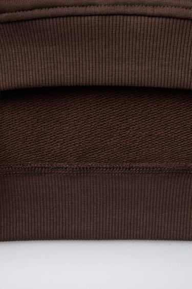 EMBROIDERED ANIMAL NUMBER SWEATSHIRT - Brown by Zara - Image 3