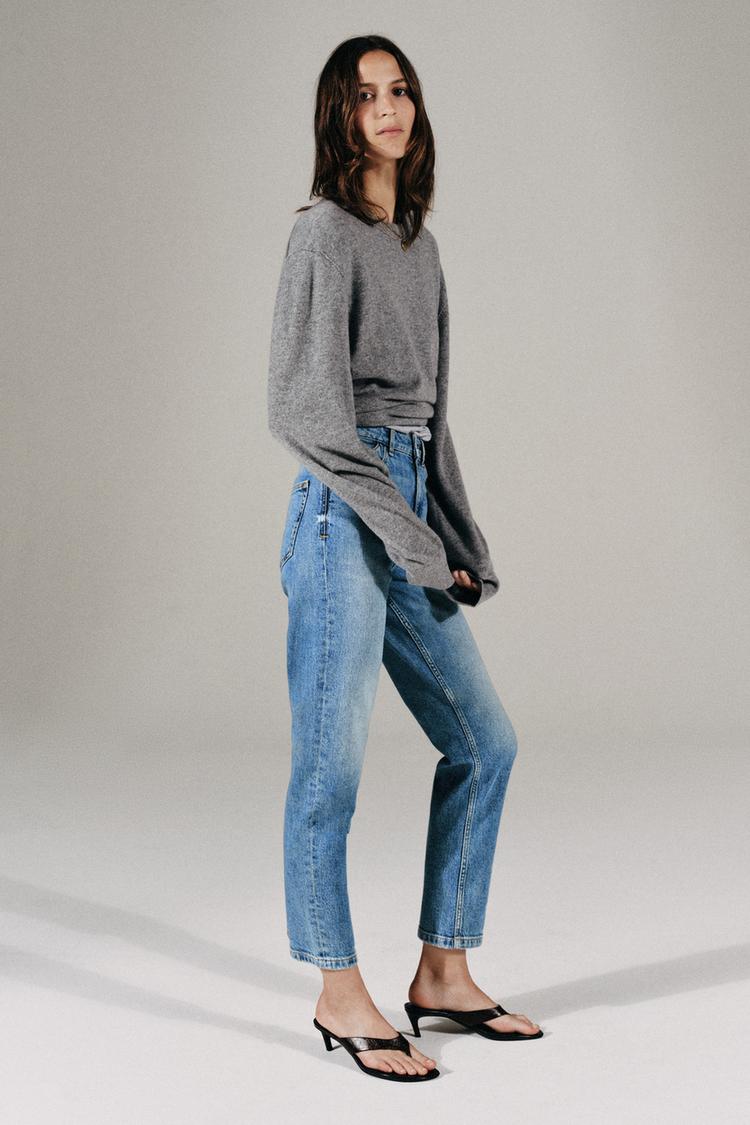 JEANS Z1975 DE CINTURA ALTA Y CORTE MOM 5