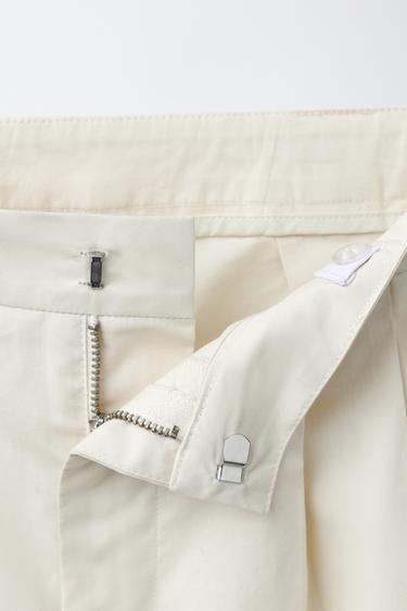 PENN © PLEATED TROUSERS - Stone by Zara - Image 2