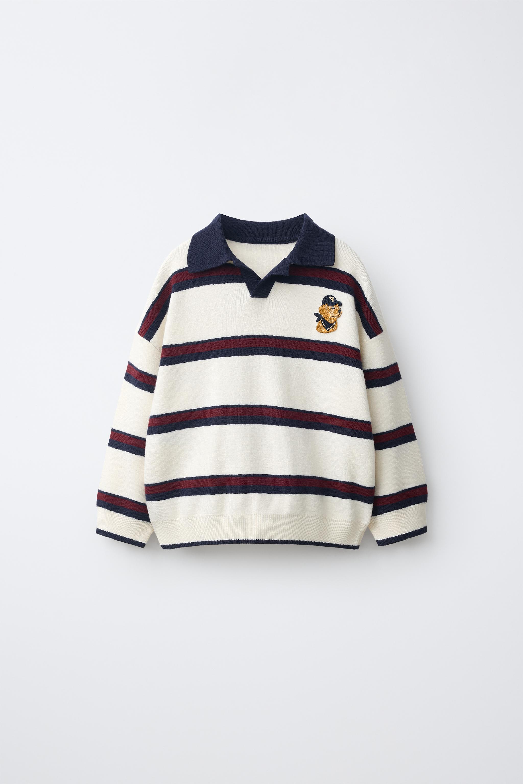JERSEY PUNTO POLO RAYAS BORDADO
