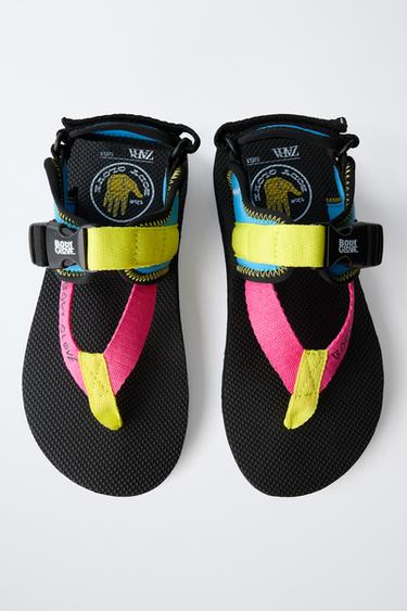 ZARA X BODY GLOVE ® SPORTY SANDALS - Multicoloured by Zara - Image 3