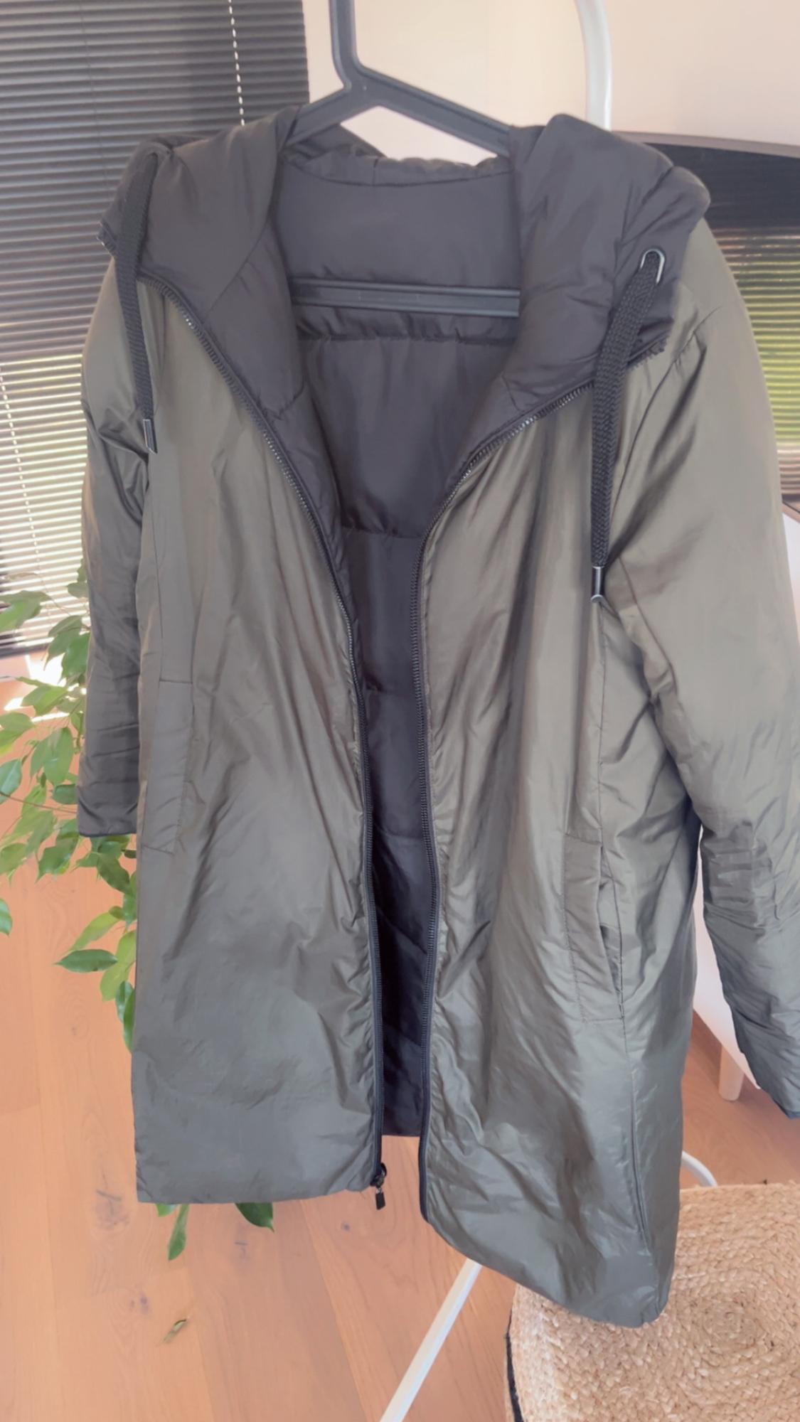LONG REVERSIBLE PUFFER COAT - Image 4