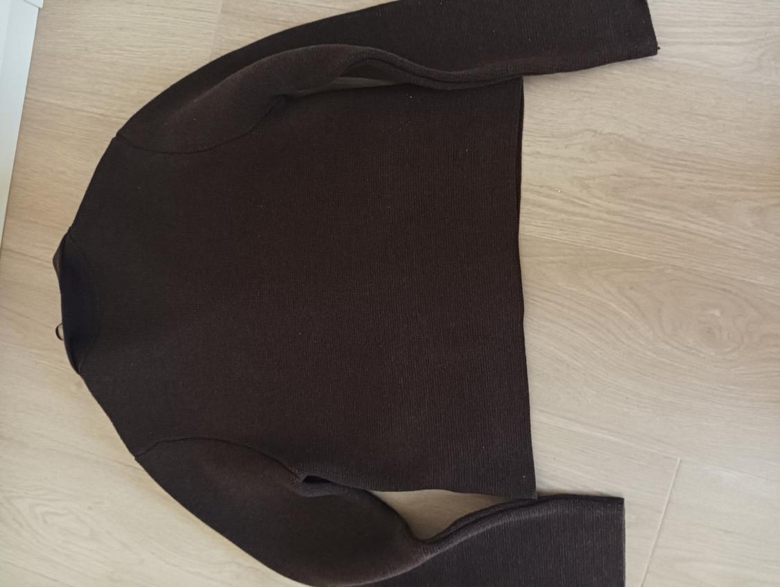 PLAIN KNIT CARDIGAN - Image 2