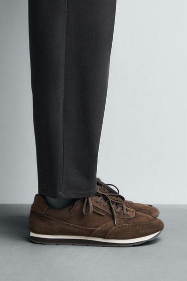 KOŽENÉ BOTY CASUAL - Hnědá od Zara - Obrázek 0