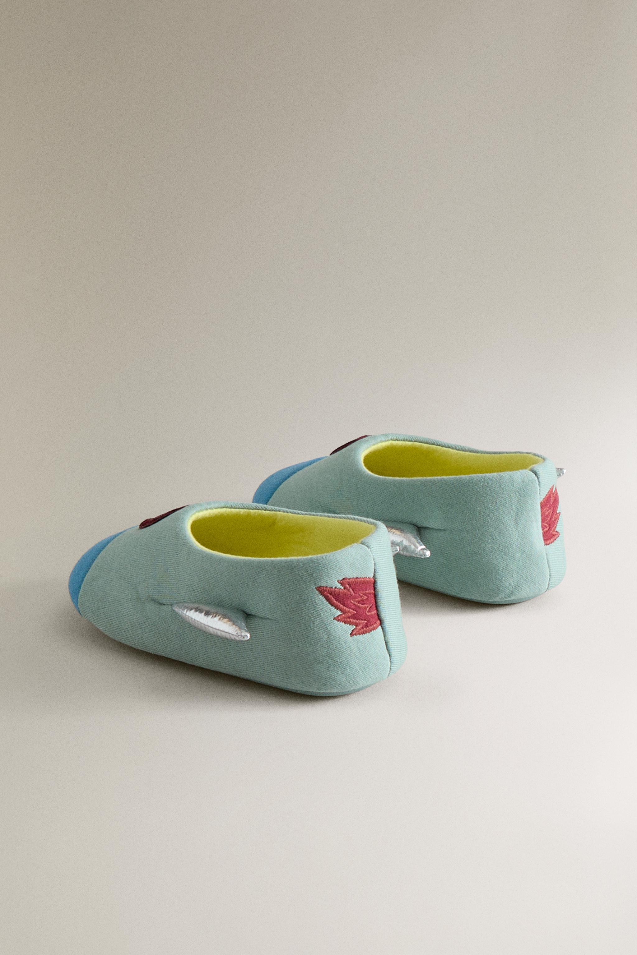 Детские тапочки Zara KIDS' ROCKET SLIPPERS — фото 4