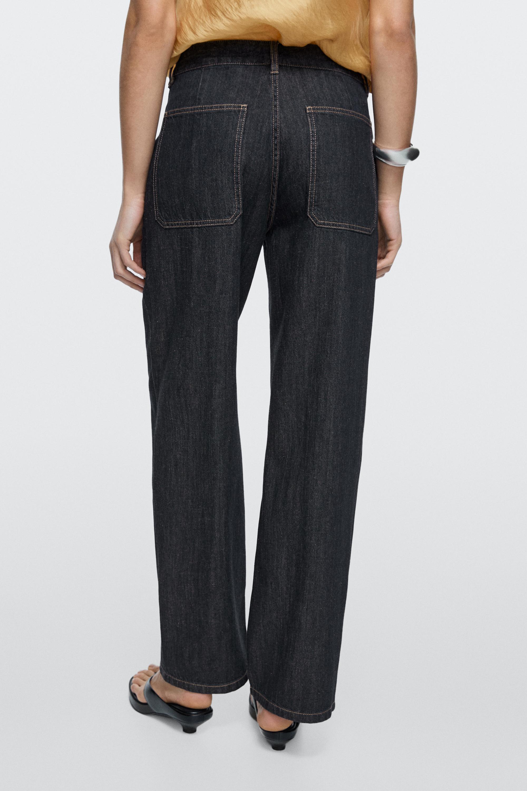 Loose straight-leg jeans