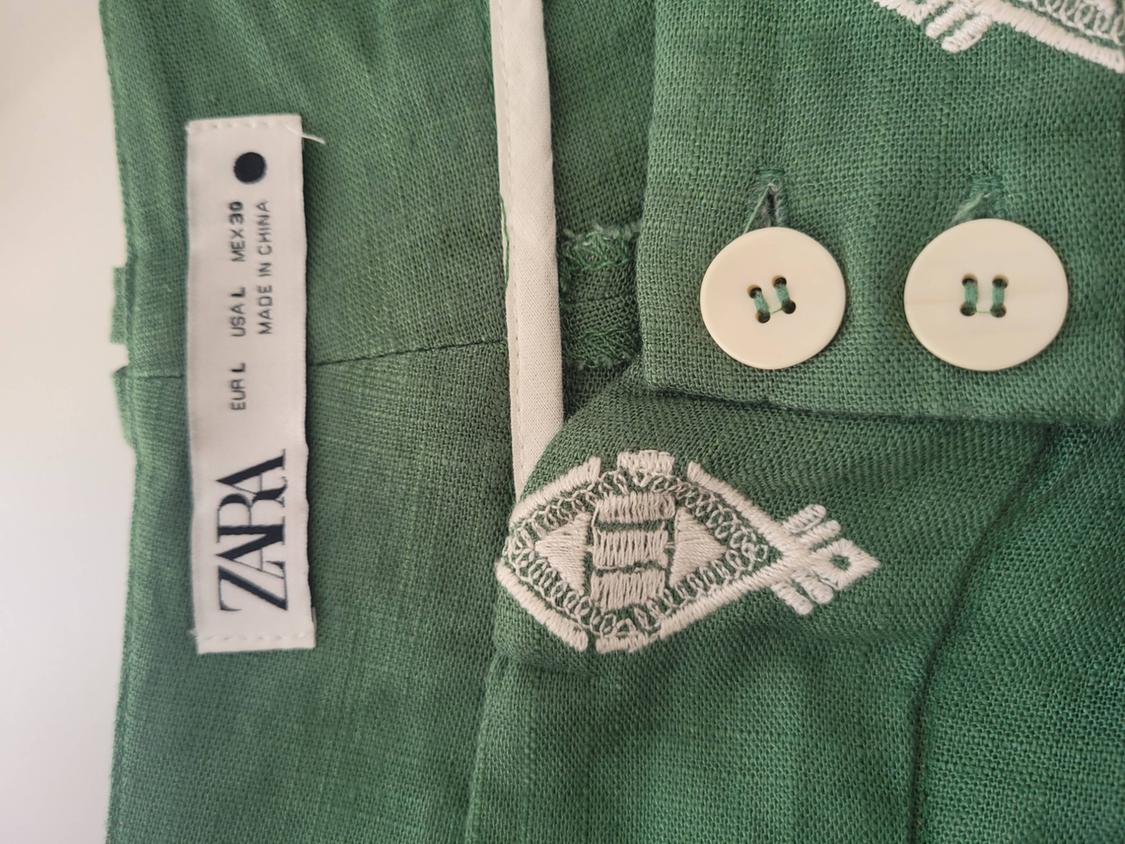 LINEN-BLEND CULOTTES - Image 3