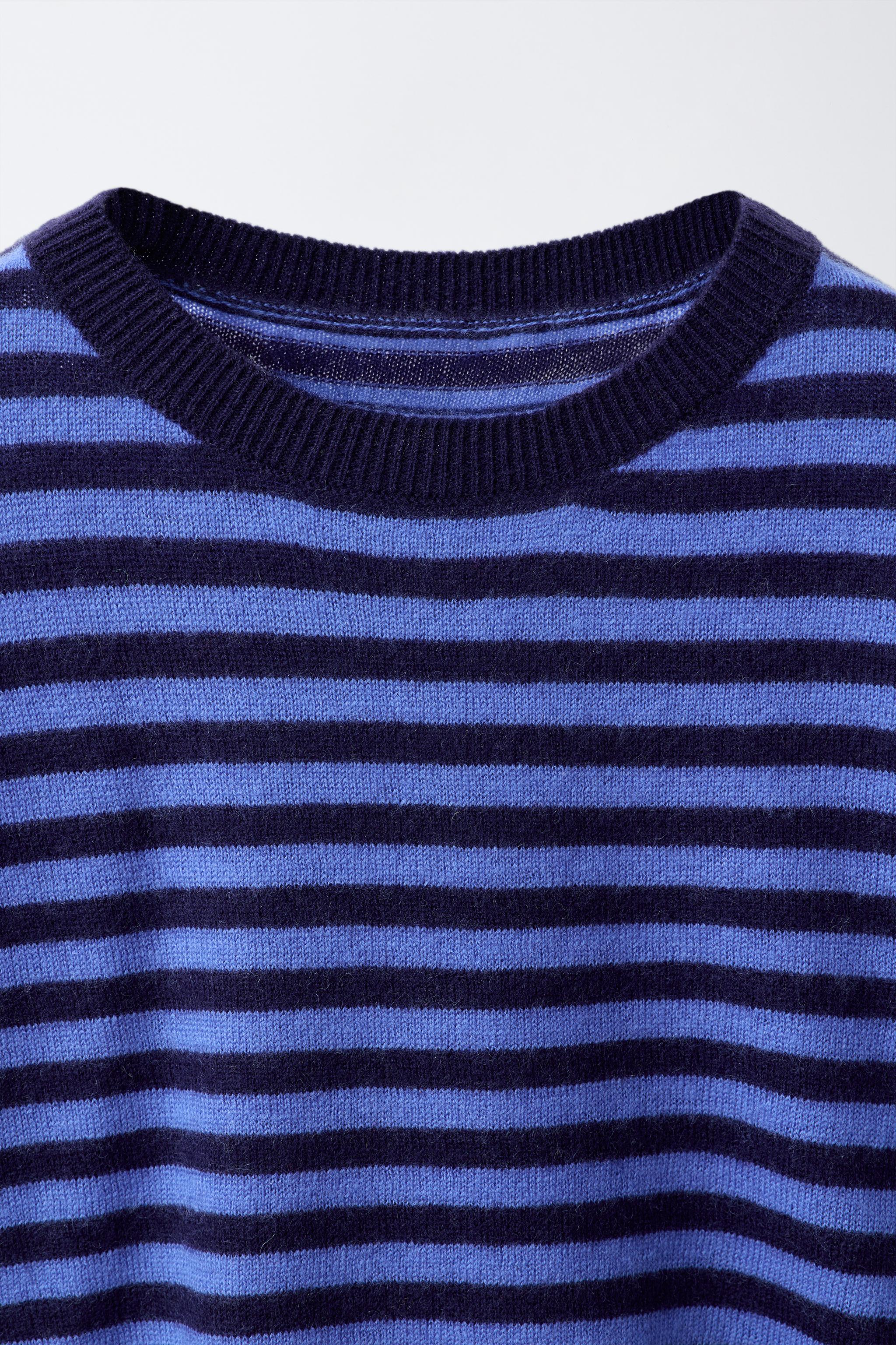 100% WOOL STRIPED JUMPER