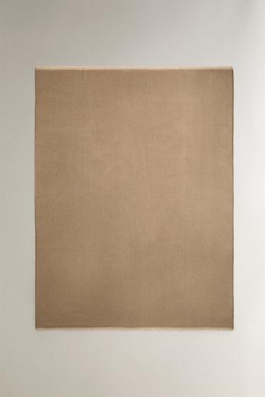 HERRINGBONE THROW - Sand by Zara