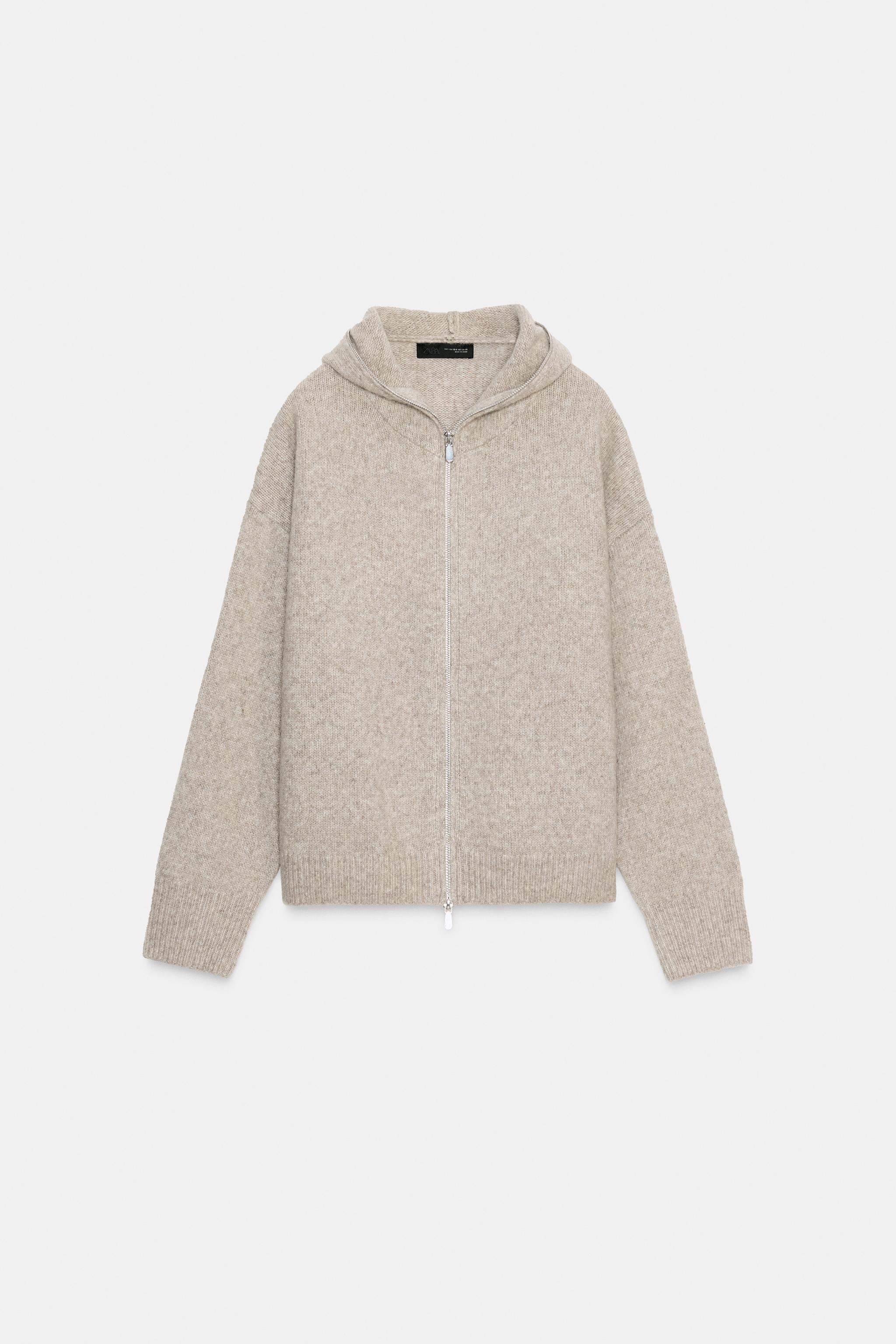 ZARA ジャケット　ホワイト ZARA - ZARA リネンブレンド ロングライン ボンバージャケット M