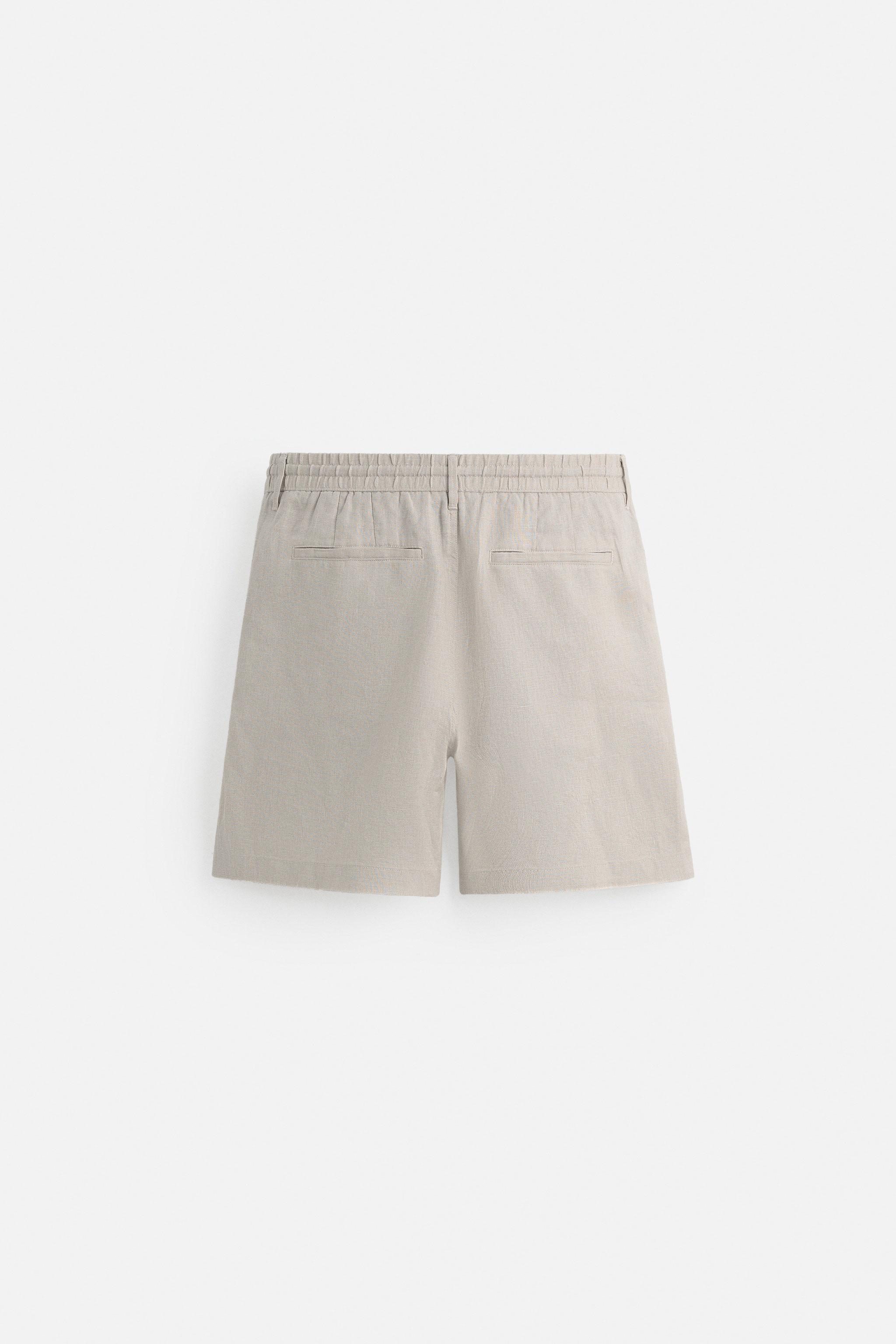 Zara Beige Men's Shorts Shorts Zara Men Zara Mens Chino