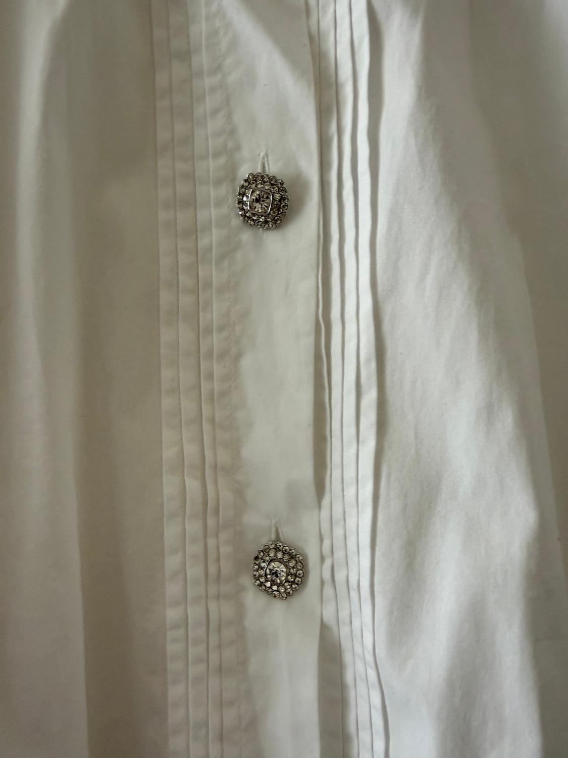 POPLIN SHIRT WITH PINTUCKS - Image 3