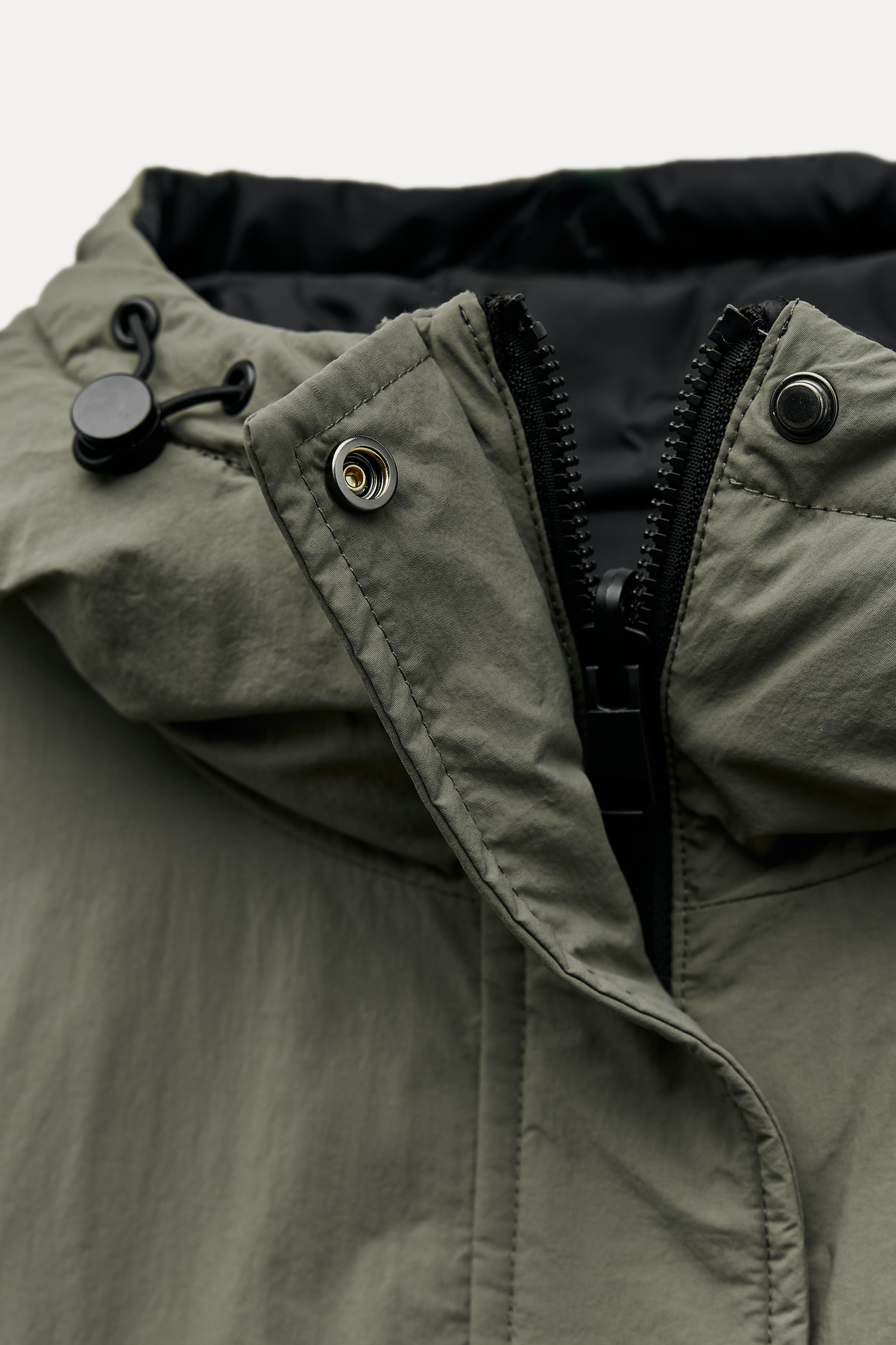 リバーシブル ロング丈 WATER AND WIND PROTECTION アノラック