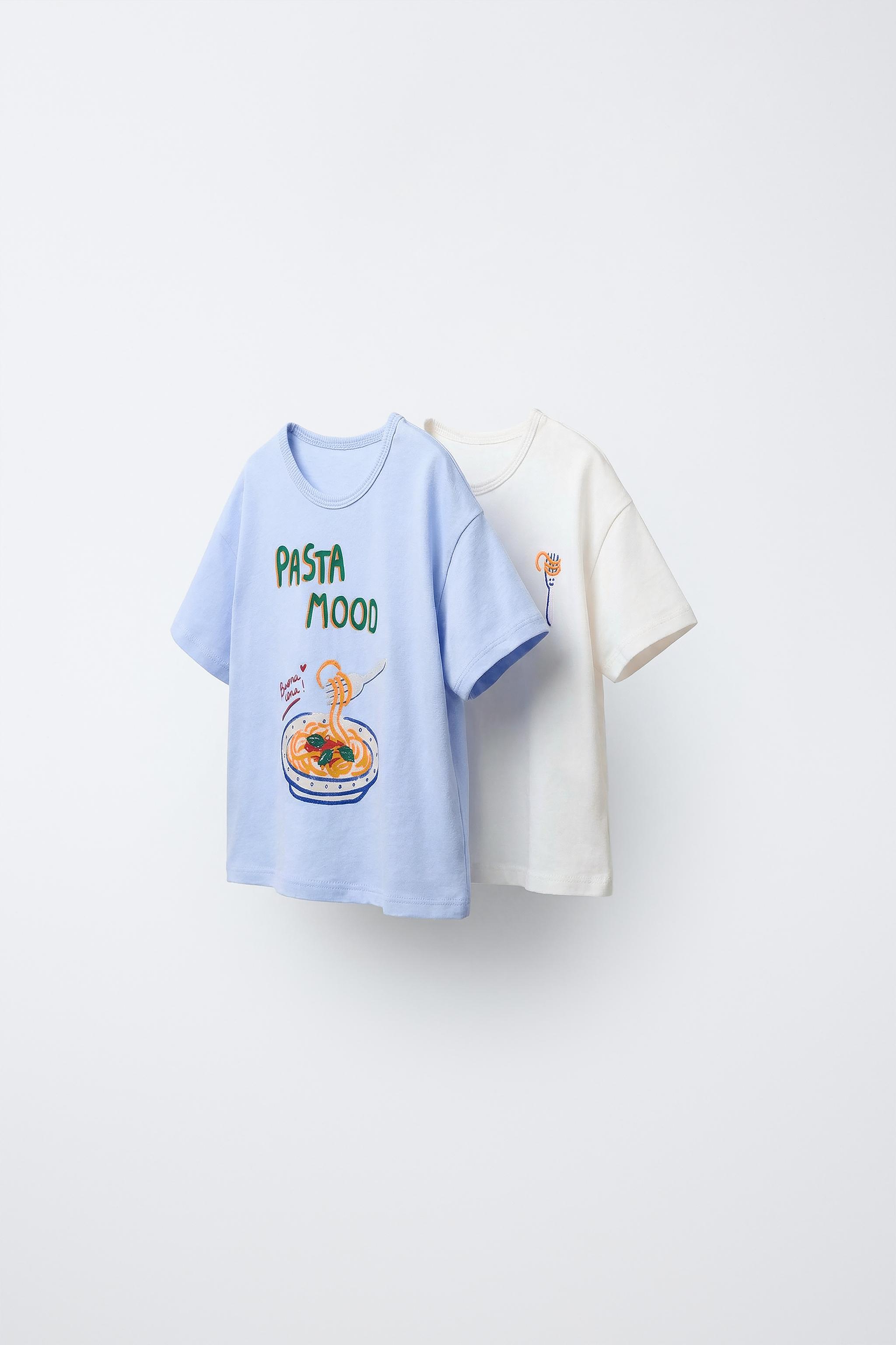 TWO-PACK OF PRINTED T-SHIRTS