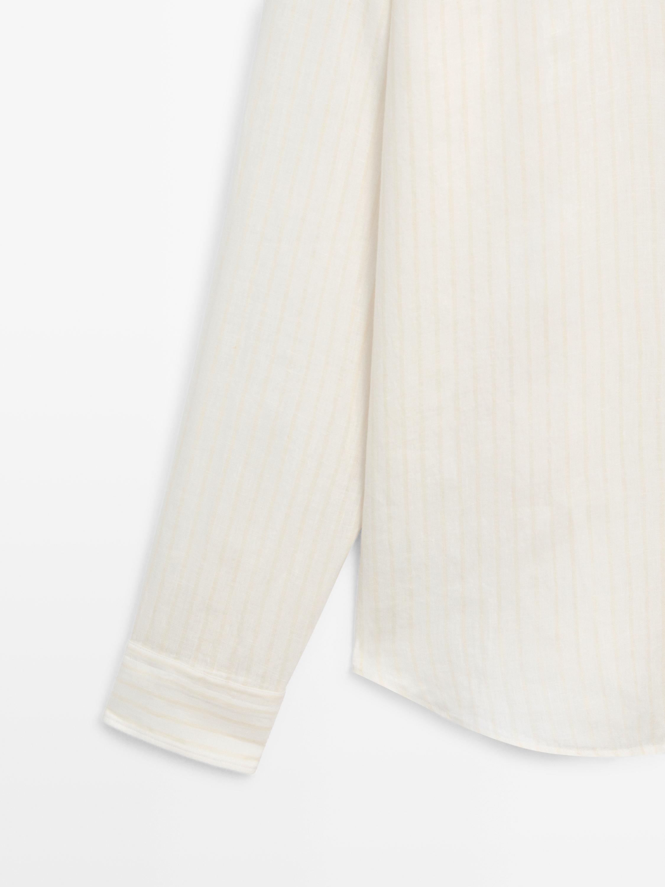 Chemise regular fit 100 % lin