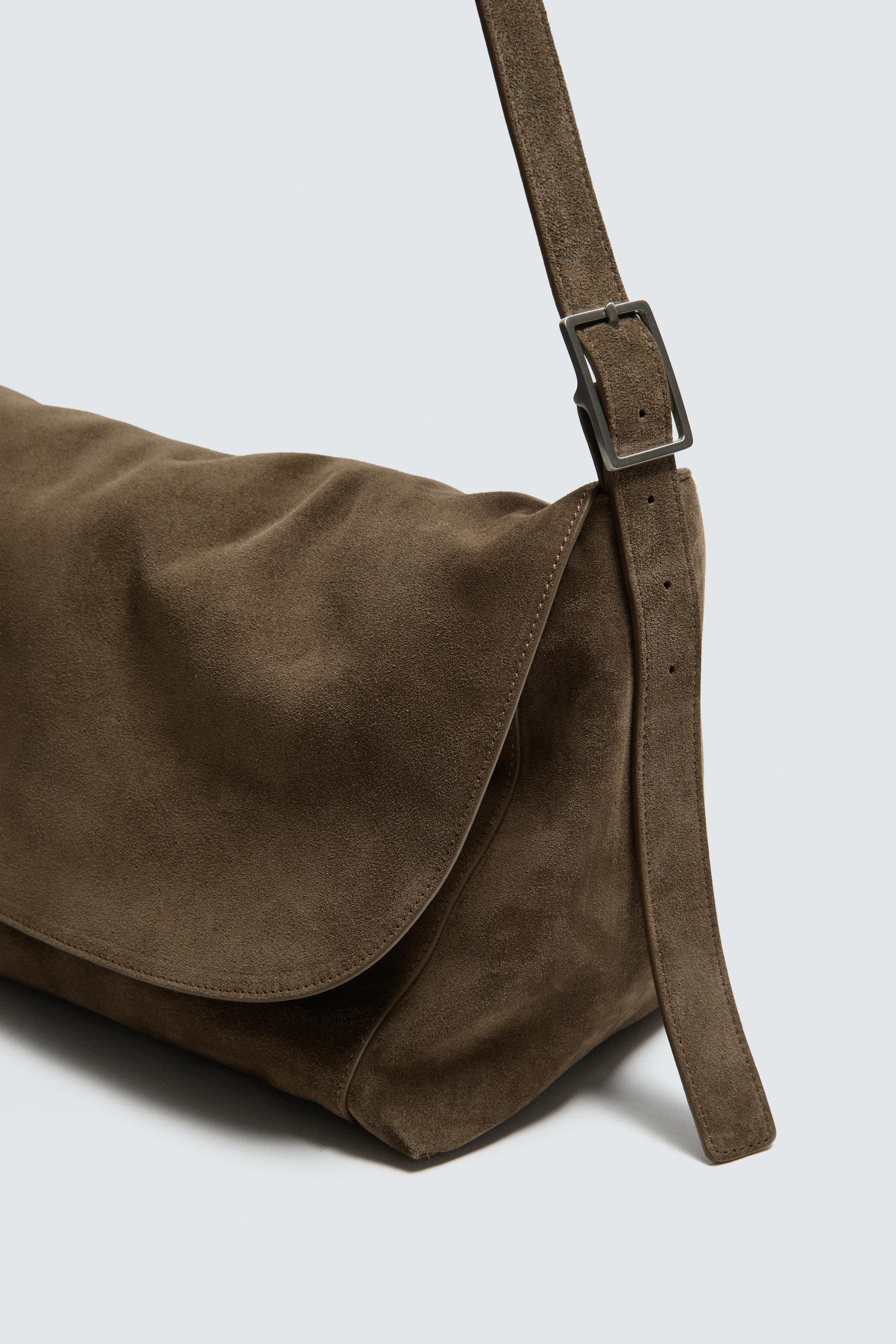 LEATHER CROSSBODY BAG
