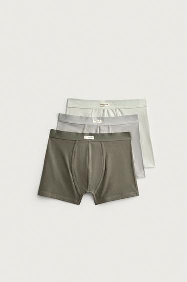 Zara SOFT 系列四角內褲 3 件裝 - 數種