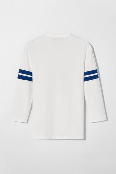 NUMBER T-SHIRT BOBBY GILLESPIE X ZARA - Oyster-white by Zara - Image 2