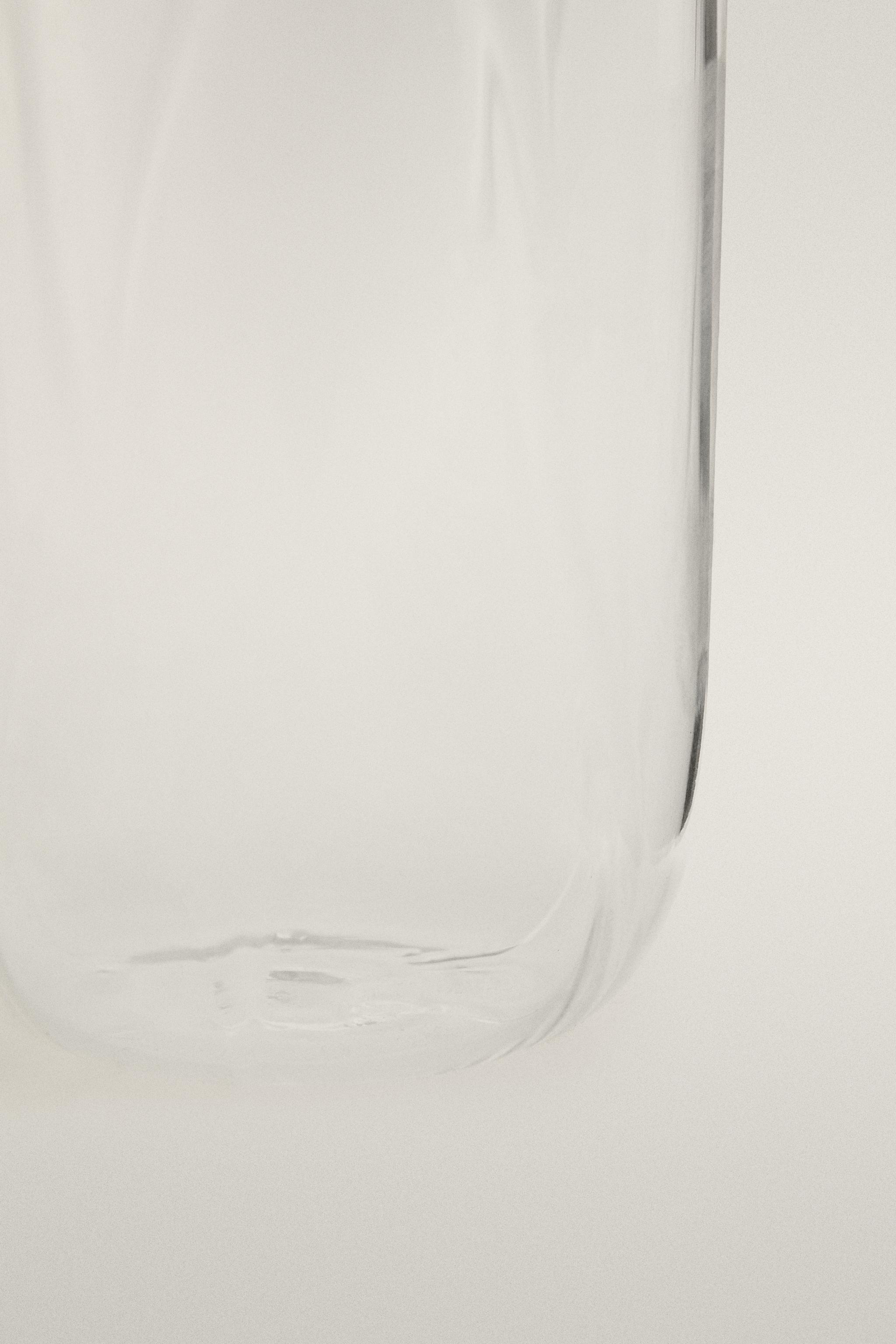 BOROSILICATE GLASS TOOTHBRUSH TUMBLER